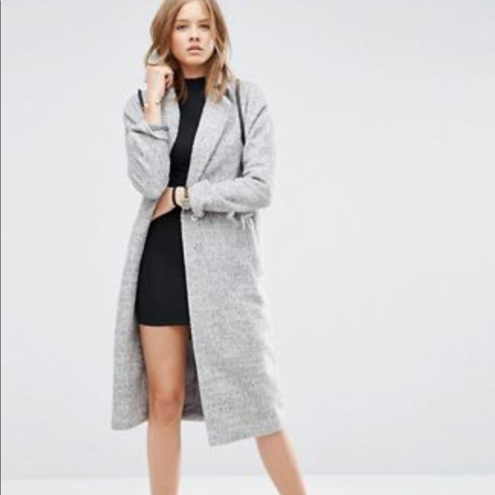 ASOS Tall Coat with Batwing Sleeve size 10